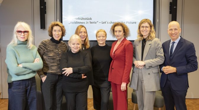 Schauspielerinnen werben für mehr Frauen in MINT-Berufen und in der Filmbranche 