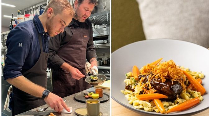 Bernhard Mairinger kocht in seinem „Lustig“ in Los Angeles