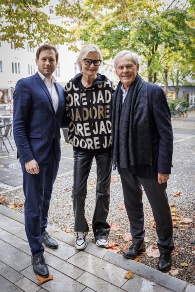 Dieter und Jakob Pochlatko erzählen interessant über ihren neuesten Film "Ein ganzes Leben". (Foto Erwin Scheriau)