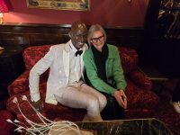 GGMT Revolution lud Topmodel Papis Loveday zum Opernball ein. Pressetermin im Hotel Sacher: Papis Loveday und Hedi Grager, www.hedigrager.com. (Foto Hedi Grager)