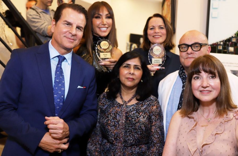 FRFF 2023: Vincent De Paul, Diana Madison, Rehna Azim, Louise Salter, Nigel Daly und Veranstalterin Nicole Goesseringer-Muj. (Foto beigestellt)