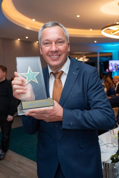 Der "Goldene Werzers Award“ ging 2024 an den ehemaligen Skirennläufer und Olympiasieger Fritz Strobl. (Foto Andreas Tischler)