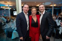 Werzers Saisonopening 2024 in Pörtschach: Manager und Buchautor Clemens Trischler Clemens Trischler, Christine Reiler und Schauspieler Michael Steinocher. (Foto Andreas Tischler)