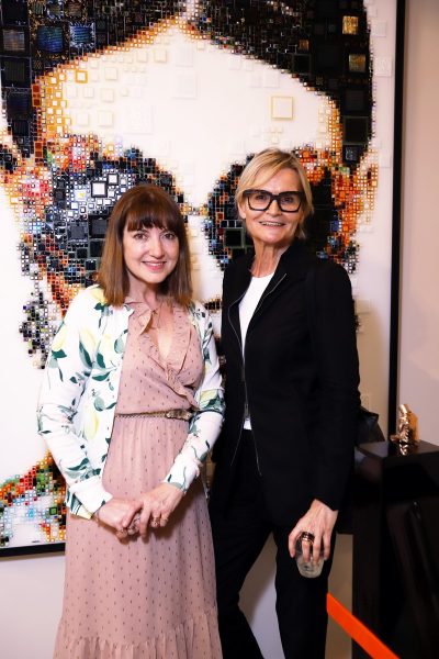 French Riviera Film Festival 2023: Gründerin Nicole Muj und Hedi Grager, www.hedigrager.com. (Foto Erick Seban)