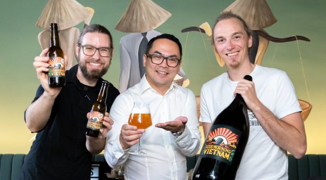 Restaurant VINA und Tom & Harry Brewing: Hausbier „Good Morning Vietnam“