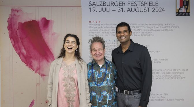 Salzburger Festspiele TerrassenTalk: Der Spieler „Durch Kunst Wunden heilen“  