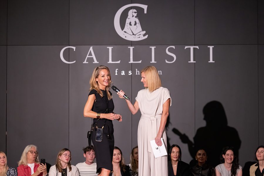 CALLISTI gibt es bereits seit 18 Jahren - und jetzt präsentierte Martina Callisti ihr erstes komplett eigenes Event mit Fashionshow und der neuen Herbst/Winter 2024/25 Kollektion "Timeless Reflections". (Foto Thomas Lerch)