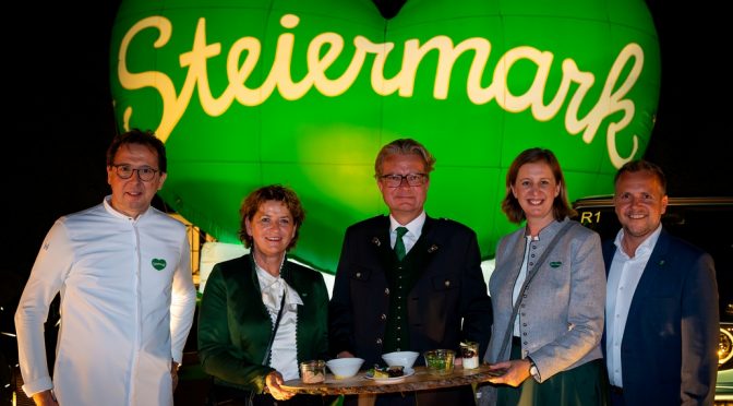 Das „Grüne Herz“ tischte mitten in Wien auf