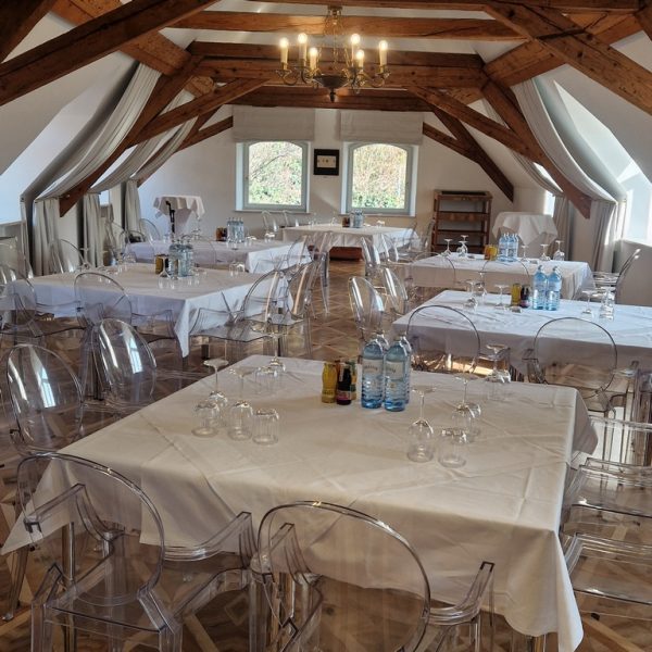 Die Präsentation des Buches „Dämonen in Graz“ von Autor Dr. Karlpeter Elis fand im schönen Grazer Schlossberghotel statt. (Foto Fischer)