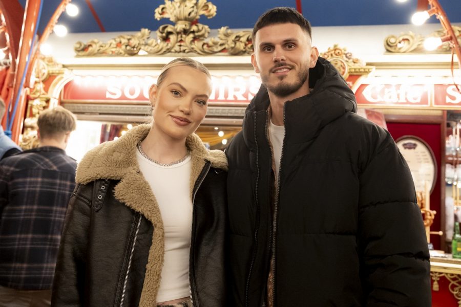 Unter den Gästen bei der Premiere des Circus-Theater Roncalli in Graz waren auch Cheyenne Ochsenknecht mit Ehemann Nino. (Foto Erwin Scheriau)