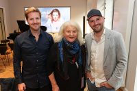 Simone Kopmajer & Band präsentierte ihr neuestes Album „HOME FOR CHRISTMAS“: Daniel Ott, Marika Lichter, Dominik Schnaitt. (Foto Katharina Schiffl)