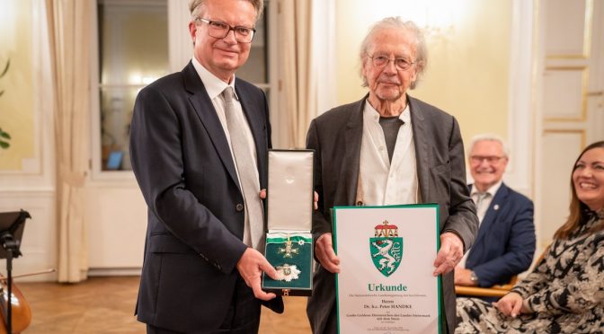 Auszeichnung für Peter Handke: Vom Studenten in Graz zum Literaturnobelpreisträger