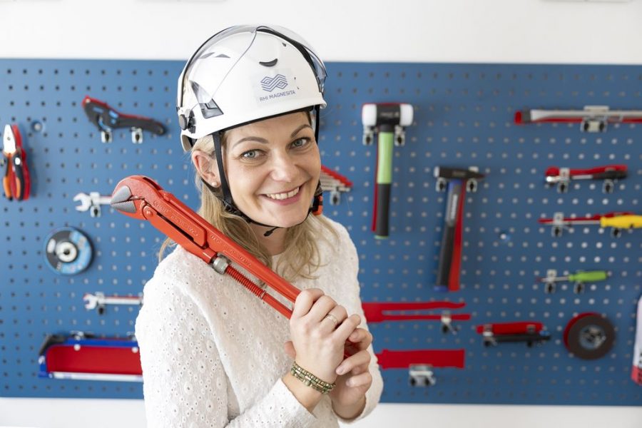Heidrun Scheikl, RHI Magnesita: "Mit der Industriellenvereinigung wird ein MINT-Programm für Volksschulkinder im Werk Veitsch auf die Beine gestellt." (Foto Erwin Scheriau)
