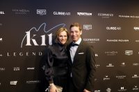 Die KITZ LEGENDS NIGHT ließen sich auch Marlies und Benjamin Raich nicht entgehen. (Foto Simon Hausberger)