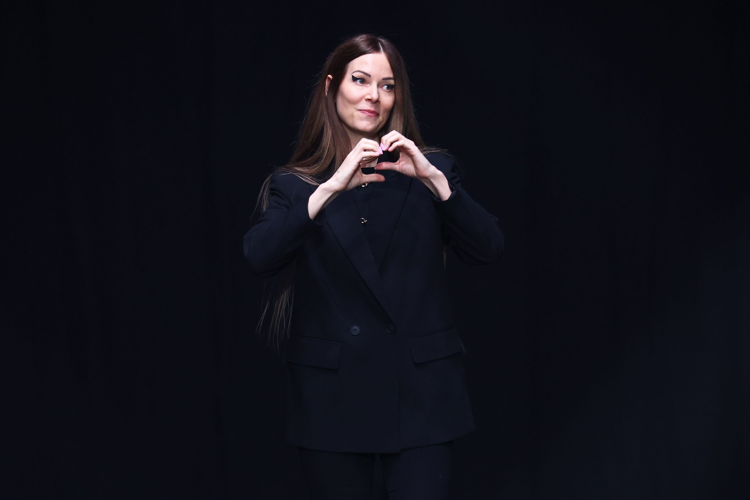 Rebekka Ruetz präsentierte bei ihrer Fashion Show im Rahmen der Berlin Fashion Week ihre neue Kollektion reBIRTH. (Photo by Sebastian Reuter/Getty Images for Rebekka Ruetz)