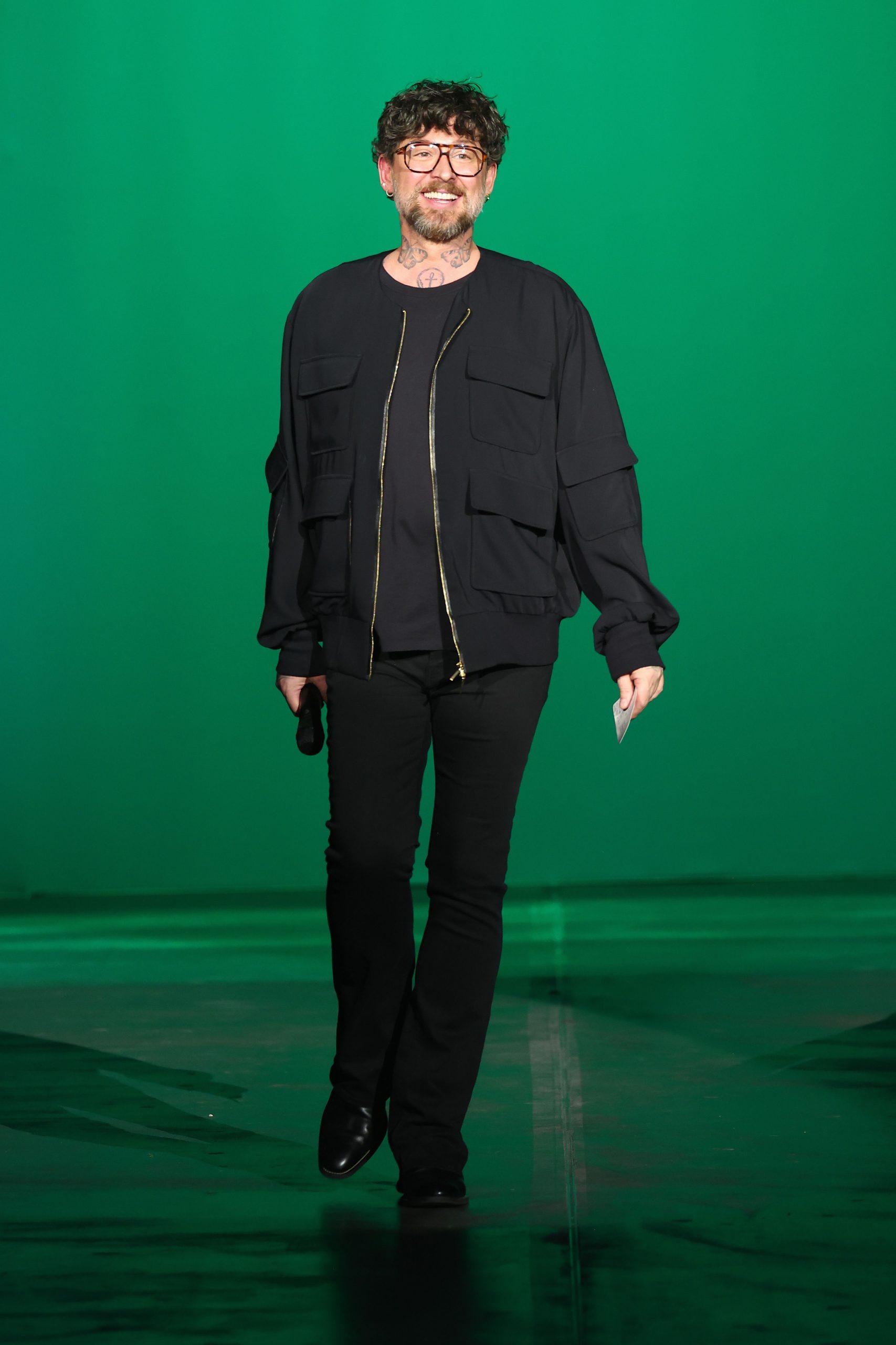 „Mode ist für mich mehr als ein Beruf. Es ist eine Lebensaufgabe“, sagt Designer Marcel Ostertag. (Photo by Sebastian Reuter / Getty Images for Marcel Ostertag)