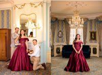 Sasa Schwarzjirg strahlt am Wiener Opernball. (Foto Goldenhour Picture)