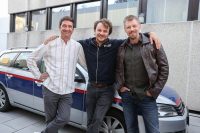 SOKO Donau: Andreas Kiendl, Max Fischnaller und Martin Gruber. (Foto SATEL / Monika Fellner)