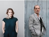 Caroline Peters und Martin Wuttke in GEFÄHRLICHE LIEBSCHAFTEN im Burgtheater. (Fotos Caroline Peters by Katarina Šoškić, Martin Wuttke by William Minke)