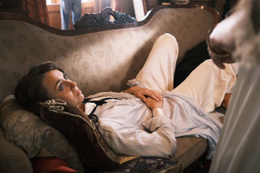 Christina Cervenka liebt historische Filmthemen. In der Doku "Verbotenes Begehren" spielte sie an der Seite von Karl Markovic als Siegmund Freud die junge Gretl Csonka. „Ich finde, gerade in Österreich gibt es so viel Geschichte zu erzählen.“ (Foto ORF / arte / Fotograf Stefan Vucsina) 