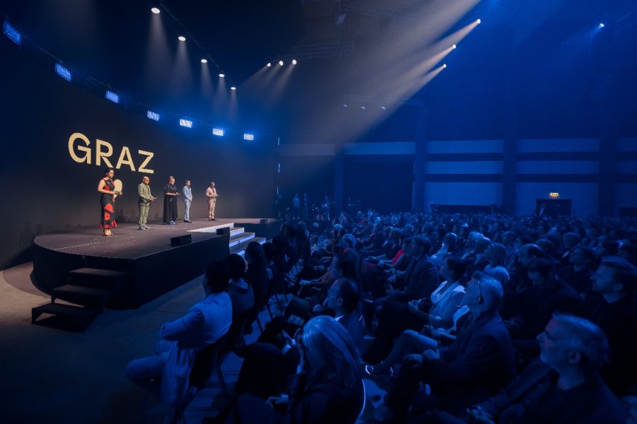 Filmpreis Gala 2025. Gedenken an die Opfer von Graz. (Foto eSeL.at / Joanna Pianka)