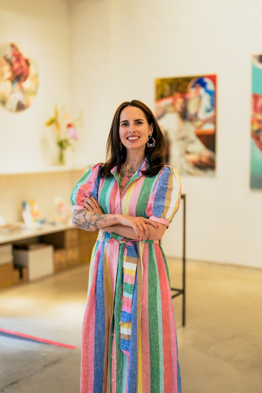 „Auch 2025 bleibe ich einem bunten Stil treu, der sich aber verändert hat. Denn ‚The Art of Motion‘ offenbart eine völlig neue Facette meines künstlerischen Schaffens." (Foto stella)