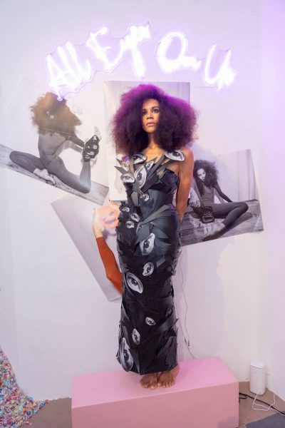 Künstler Franz-Josef Baur - Vernissage "ALL EYES ON US" mit Rebecca Horner. (Foto Andreas Tischler) 