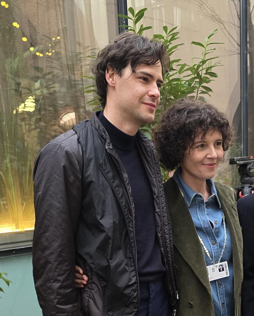 Thomas Prenn an der Seite von Regisseurin Marie Kreutzer, die bei ACHT sowohl Regie führte als auch das Drehbuch geschrieben hat. (Foto Hedi Grager)