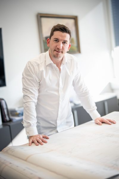 "Gestaltungsfreiheit ist für Entwickler notwendig, und ich bin ein massiver 'Begrüner'", erklärt Hannes Schreiner. (Foto Technopark Raaba)