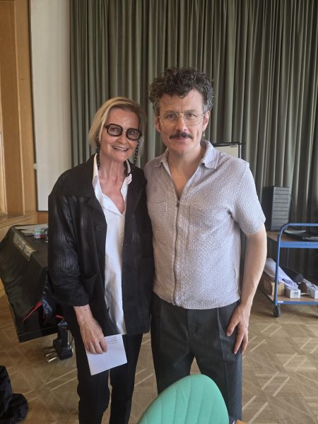 Manuel Rubey, im Bild mit Hedi Grager, spielt einen Tyrannen. ""Ich habe offensichtlich gerade eine Phase der dunklen Charaktere." (Foto privat)