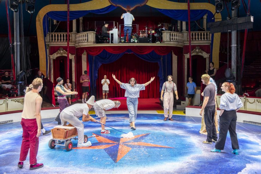 Heutige Premiere: Cagliostro – Johann Strauss im Zirkuszelt. (Foto Jürgen Hammerschmid)