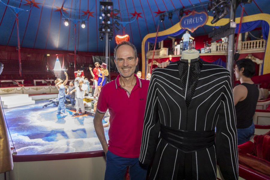 Cagliostro – Johann Strauss im Zirkuszelt: Hauptdarsteller Thomas Borchert. (Foto Jürgen Hammerschmid)