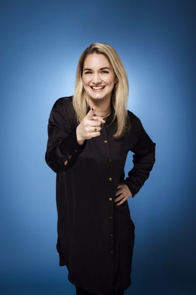 “Hawi D’Ehre” ist Österreichs erfolgreichster Comedy Podcast: Gabi Hiller. (Foto Agentur Sobieszek)