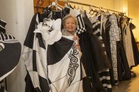 HAUTE COUTURE AUSTRIA AWARD 2025 “DIE – SCHWARZ/WEISSE - LINIE” featured by HEIDI HORTEN COLLECTION: Elisabeth Fallenberg, Österreichs erstes international erfolgreiches Model. (Foto Jürgen Hammerschmid)