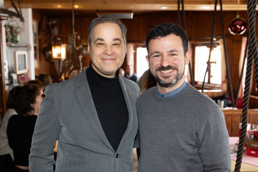 Gipfelfrühstück: „Meet & Eat“ der ORF-Enterprise beim Filmfestival Kitzbühel: Markus Mörth und Armin Luttenberger, Head of Content Sales International bei der ORF-Enterprise. (Fotos BrauerPhototos / Andreas Kolarik)