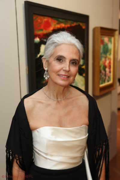 Ein Highlight der Haute Couture Austria Awarda war auch die Übergabe des Icon Award&nbsp;an Best Ager Model Milva Spina. (Foto Katharina Schiffl)