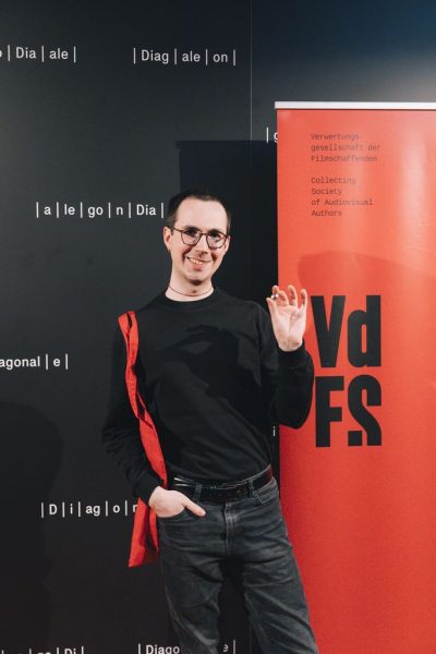 D26 Preisverleihung: Bestes Sounddesign SpielfilmDaniel Strube für&nbsp;Licht, kein Licht. (Foto Harald-Wawrzyniak)