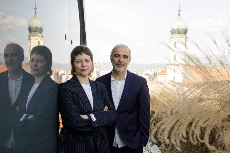 Diagonale'26: Festivalleitung Claudia Slanar und Dominik Kamalzadeh. (Foto Diagonale / lippzahnschirm)