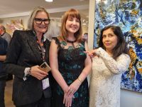 French Riviera Film Festital 2025 (FRFF). Hedi Grager (li) und Nicole Muj (Mi). Foto Reinhard Sudy)