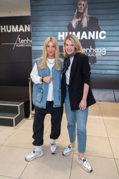 HUMANIC HOUSE of BRANDS - Karo Kauer und Barbara Aichinger, Geschäftsführerin bei der Paul Green GmbH. tenhaag ist eine neue Sport-Lifestyle-Schuhmarke der Paul Green GmbH mit Sitz in Österreich. (Foto Andreas Tischler/HUMANIC)&nbsp;