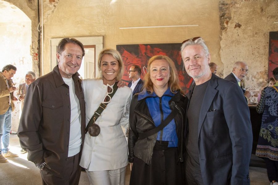 Festspiele Gars 2026: Marc & Barbara Zimmermann, Künstler Thomas Riess & Sissa Micheli. (Foto Jürgen Hammerschmid)