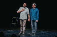 Austrian International Storytelling Festivals: Sahand Sahebdivani (Israel) & Raphael Rodan (Iran). (Foto Florian Matzi)