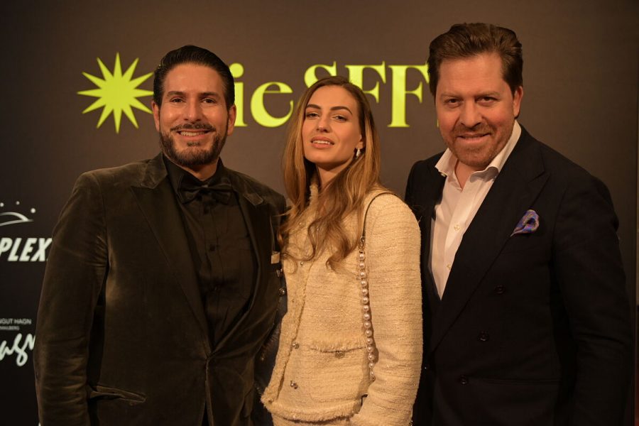 VieSFF 2026: Clemens Unterreiner, Daniel Serafin mit Begleitung. (Foto Edú Espiritusanto)