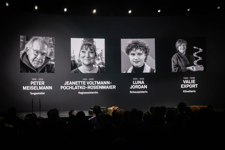 Österreichischer Filmpreis 2026: In memorian. (Foto eSeL.at)