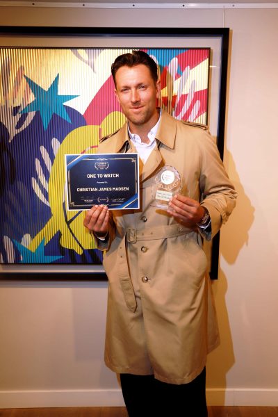 FRFF 2026: Filmemacher und Schauspieler Christian James Madsen erhielt den „One to Watch Award“. (Photos Erick Seban Meyer)