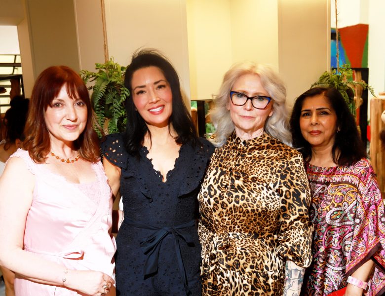 French Riviera Filmfestival 2026: Co-Gründerin Nicole Muj, Cello Virtuoso Kristina Reiko Cooper, Partner/ Executive Producer Kate Elfatah, Awards Editor und Movie Marker Rehna Azim. (Photos Erick Seban Meyer)
