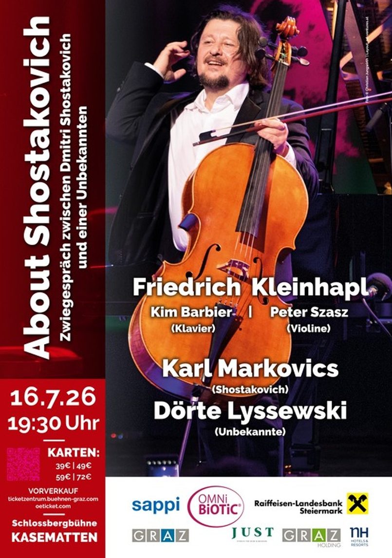 Friedrich Kleinhapl - About Shostakovich auf den Grazer Kasematten. (Foto Christian Jungwirth / Layout ad-ventures.at)