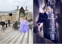 Die Influencerin Karin Teigl, bekannt als Constantly K, ist auch 2026 wieder das Gesicht der großen „Phantom“-Kampagne für das Weingut K+K Kirnbauer. (Foto Joachim Haslinger)