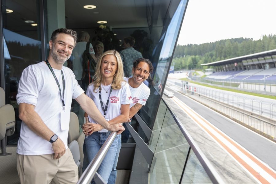 Equal Racing Day: Jakob Seeböck, Corinna und Danilo Kamper-Campisi. (Foto Jürgen Hammerschmid)