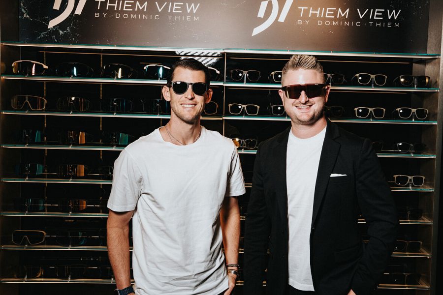 sehen!wutscher x THIEM VIEW - Dominic Thiem und Fritz Wutscher jr. (Foto Claudius Nagy)